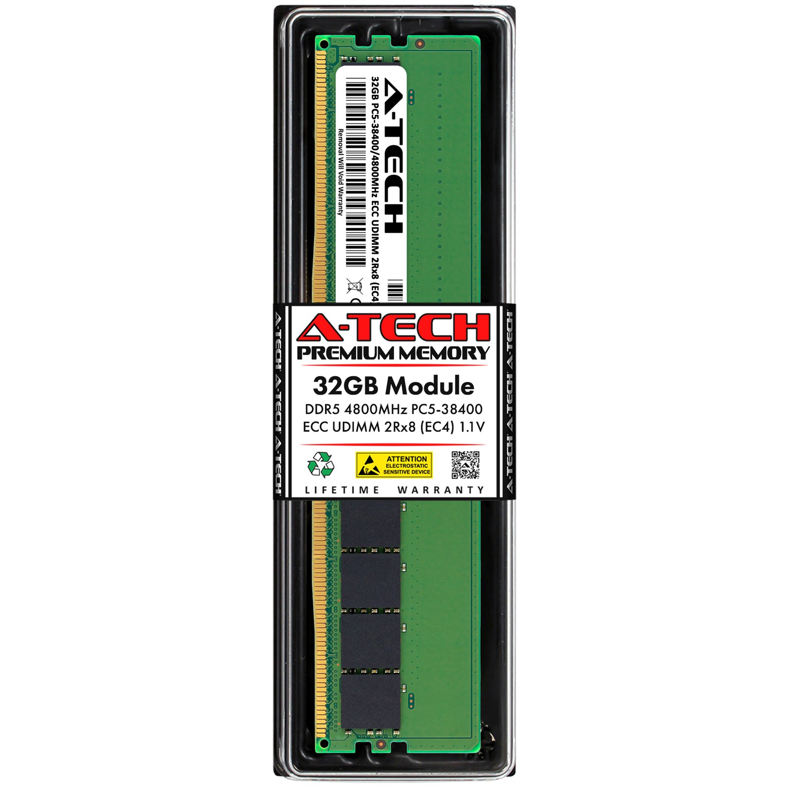 32GB 2Rx8 PC5-4800 EC4 UDIMM Supermicro H13SRD-F H13SRE-F Memory RAM