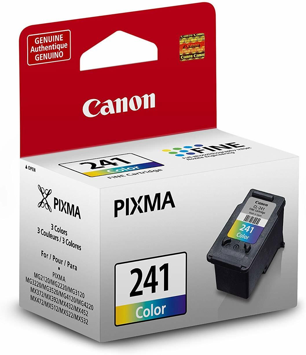 Genuine Canon PG-240 CL-241 / PG-240XL CL-241XL Black / Color Ink Cartridge NEW