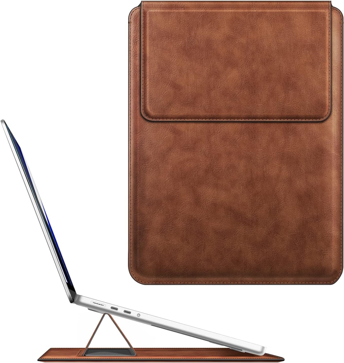 Sleeve Case for MacBook Neo 13 Inch A3404 (2026) Hard Slim Bag Cover with Stand
