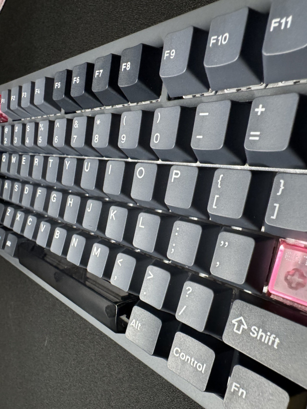 NuPhy WH80 Wireless Magnetic Gaming Keyboard HE 80% Black Open Box Dot Keycaps