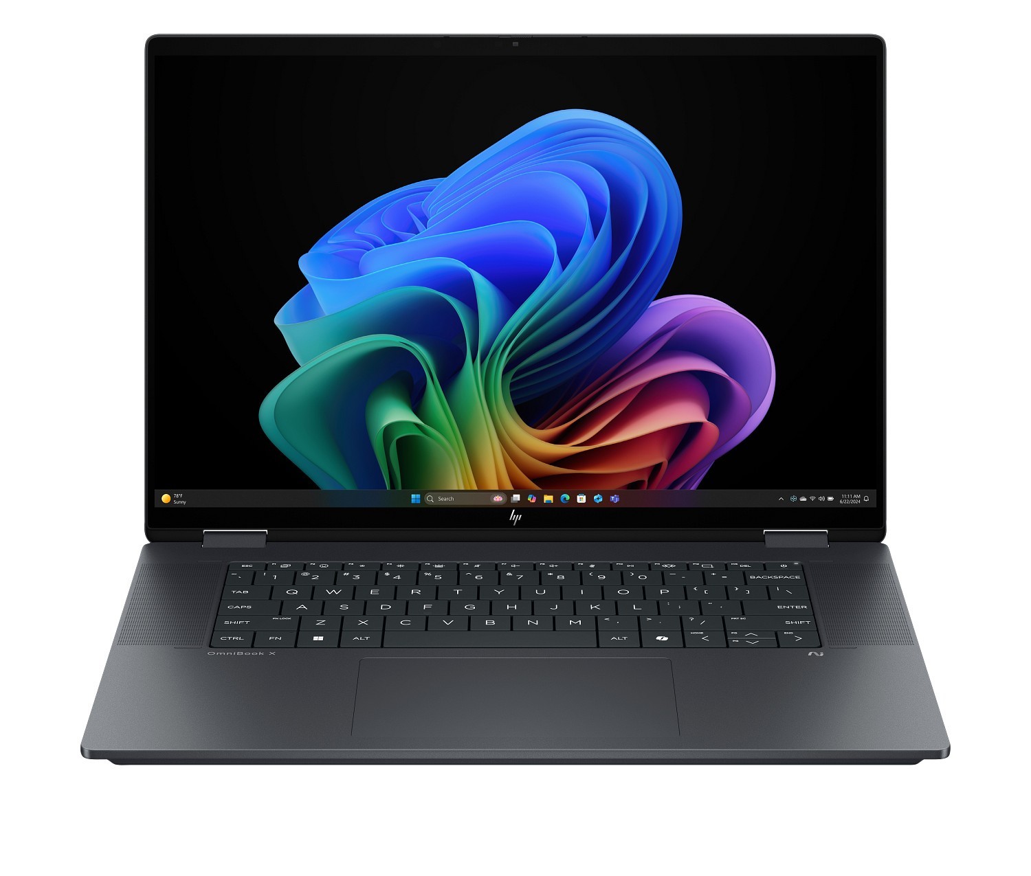 HP OmniBook X Flip 2-in-1 16t-as000 Laptop PC 16″ U7 258V 16GB 1TB SSD Backlit K