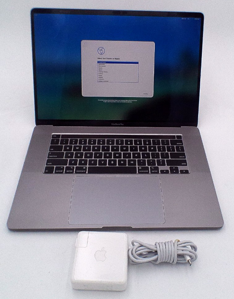 APPLE MACBOOK PRO A2141 16-INCH, 2019, i9-9980HK, 16GB, 1TB, 89% Battery