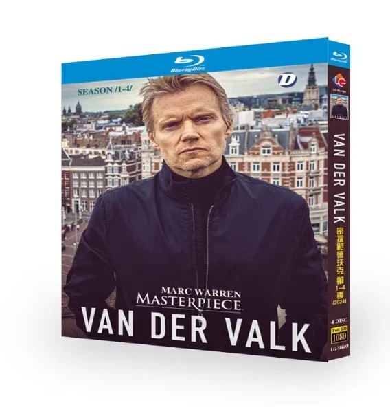 Van der Valk Season 1-4 (2024) 4-Disc