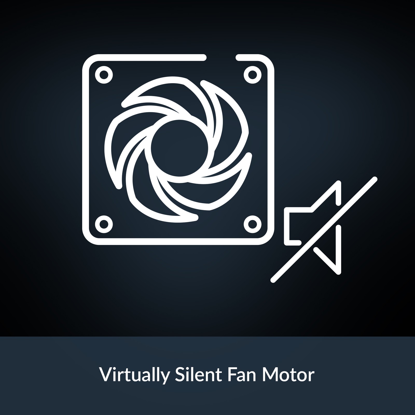 ARCTIC P9 Silent 92mm Fan PC Cooling High-Performance Quiet