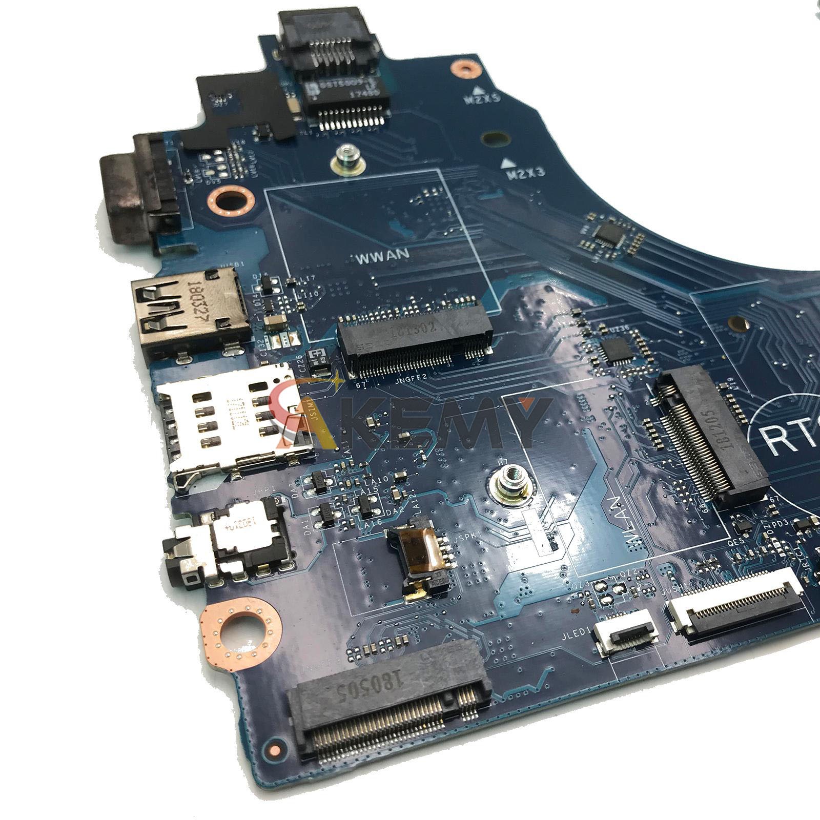 LA-E091P Mainboard For Dell Latitude 5580 with i3 i5 i7 6th 00C098 0V6V32 0M3HDV