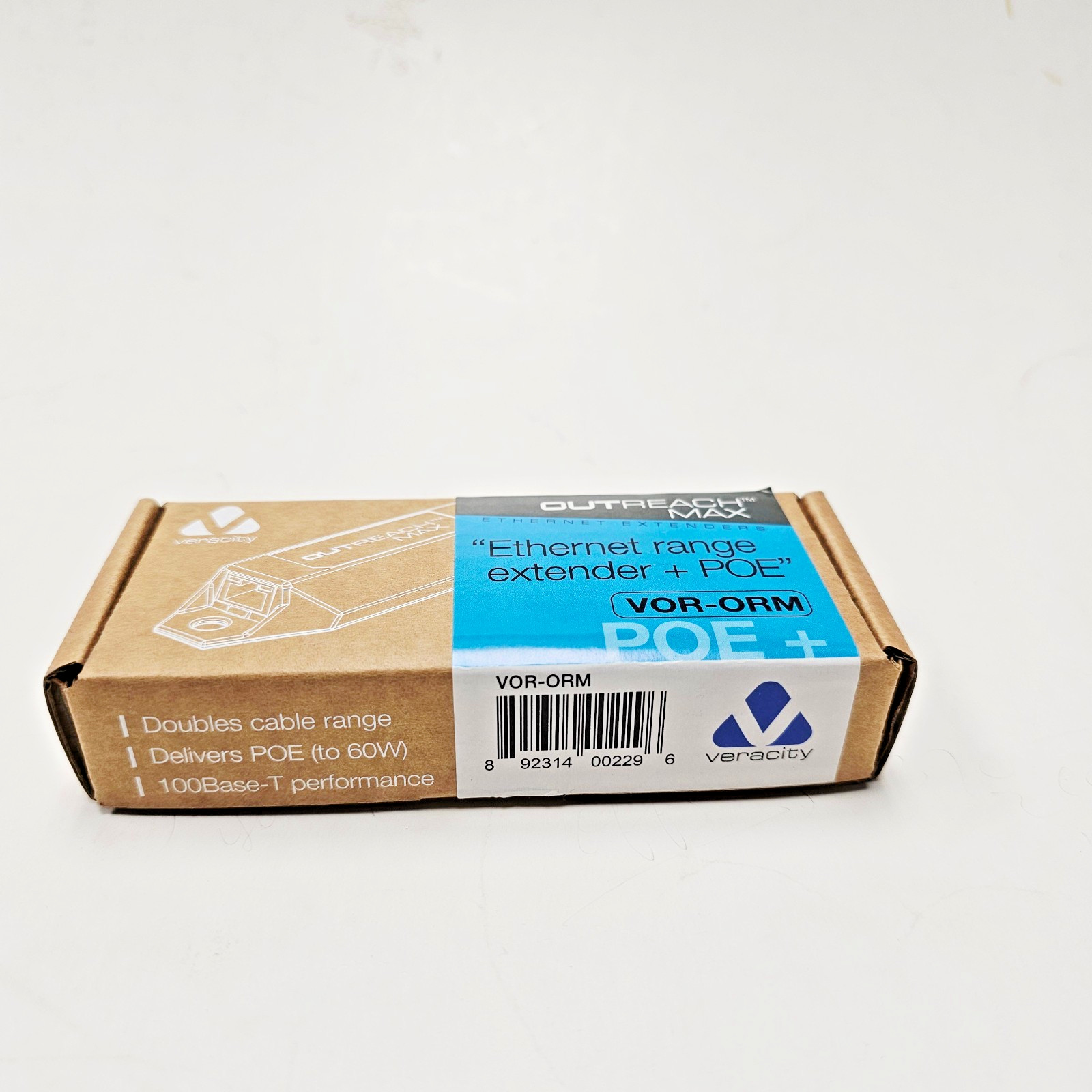 Veracity VOR-ORM OUTREACH Max PoE Ethernet Extender NEW