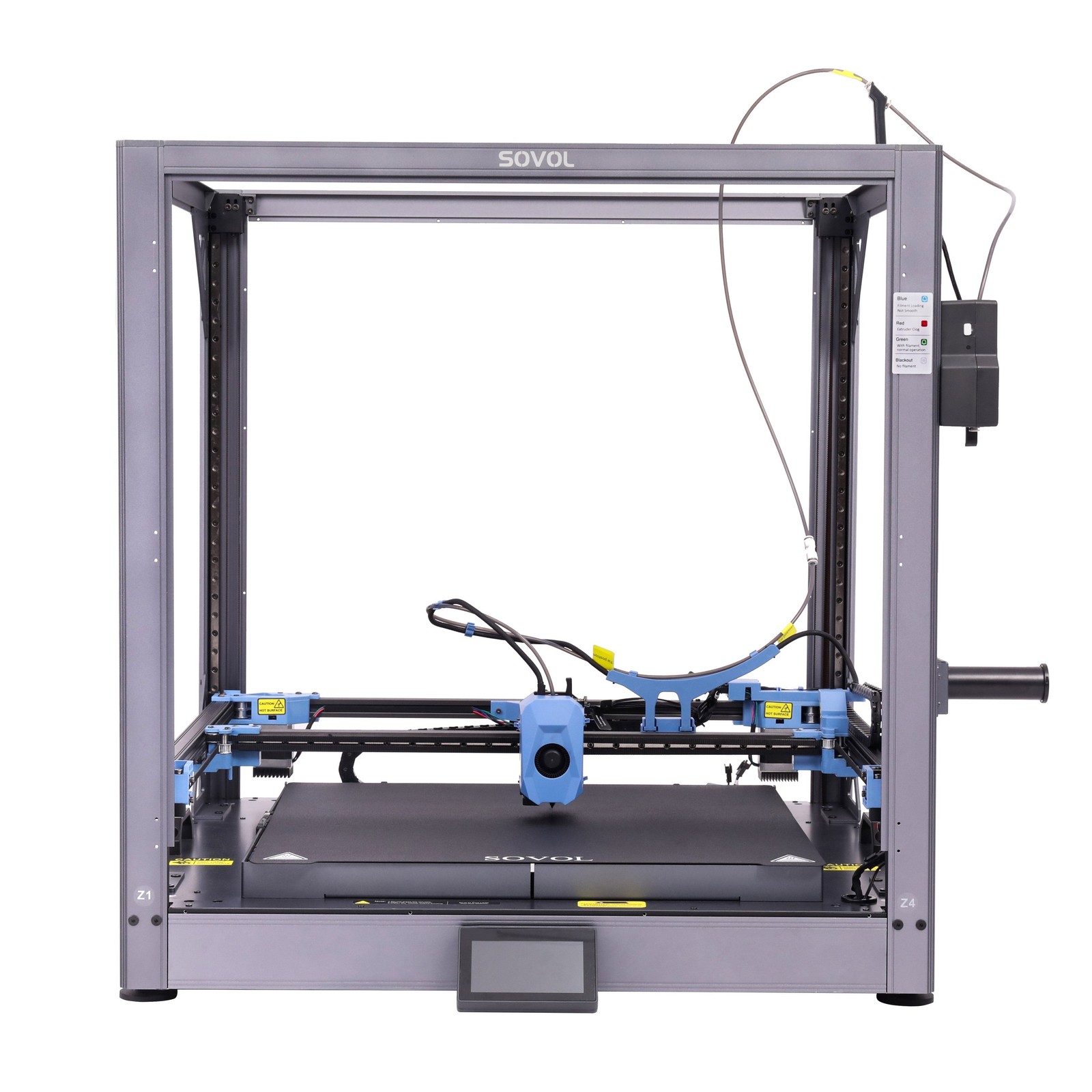 Sovol SV08 Max 3D Printer 700mm/s Eddy Current Scanning 500×500×500mm+Enclosure