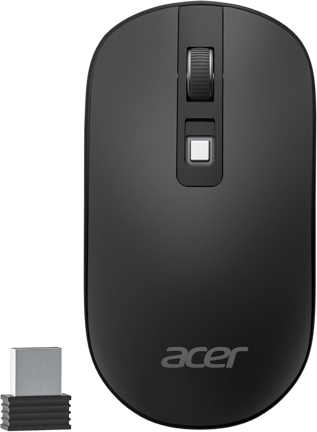 Acer Computer Mouse Wireless, 2.4G Slim USB Wireless Mice with USB Receiver, Sma