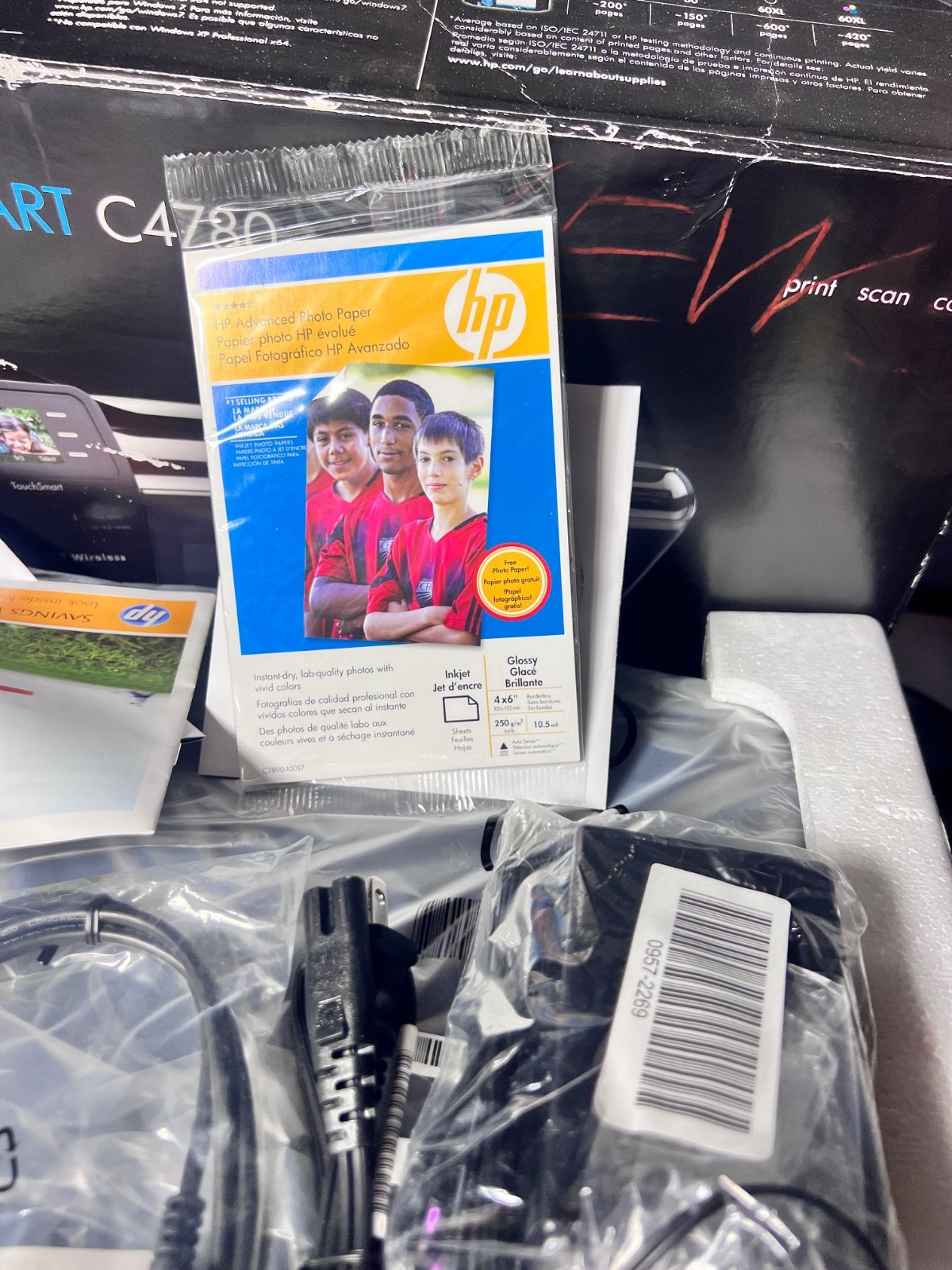 HP Photosmart C4780 All-In-One Wireless InkJet Print, Scan, Copy ALL in One