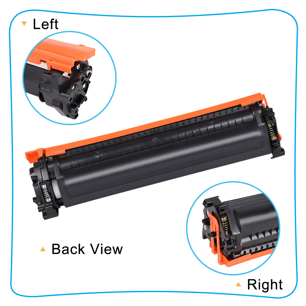4* 17A CF217A Toner & 1* CF219A Drum For HP LaserJet Pro MFP M130nw M130fn M102w