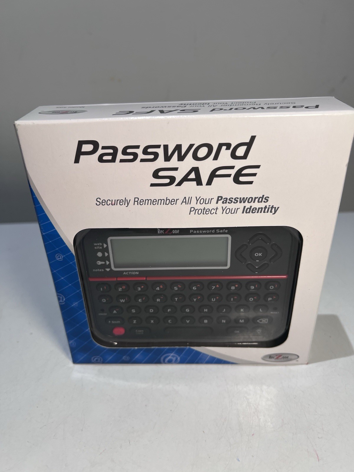 Password Safe Electronic Remote Vault RecZone Identity Theft Protection Model595