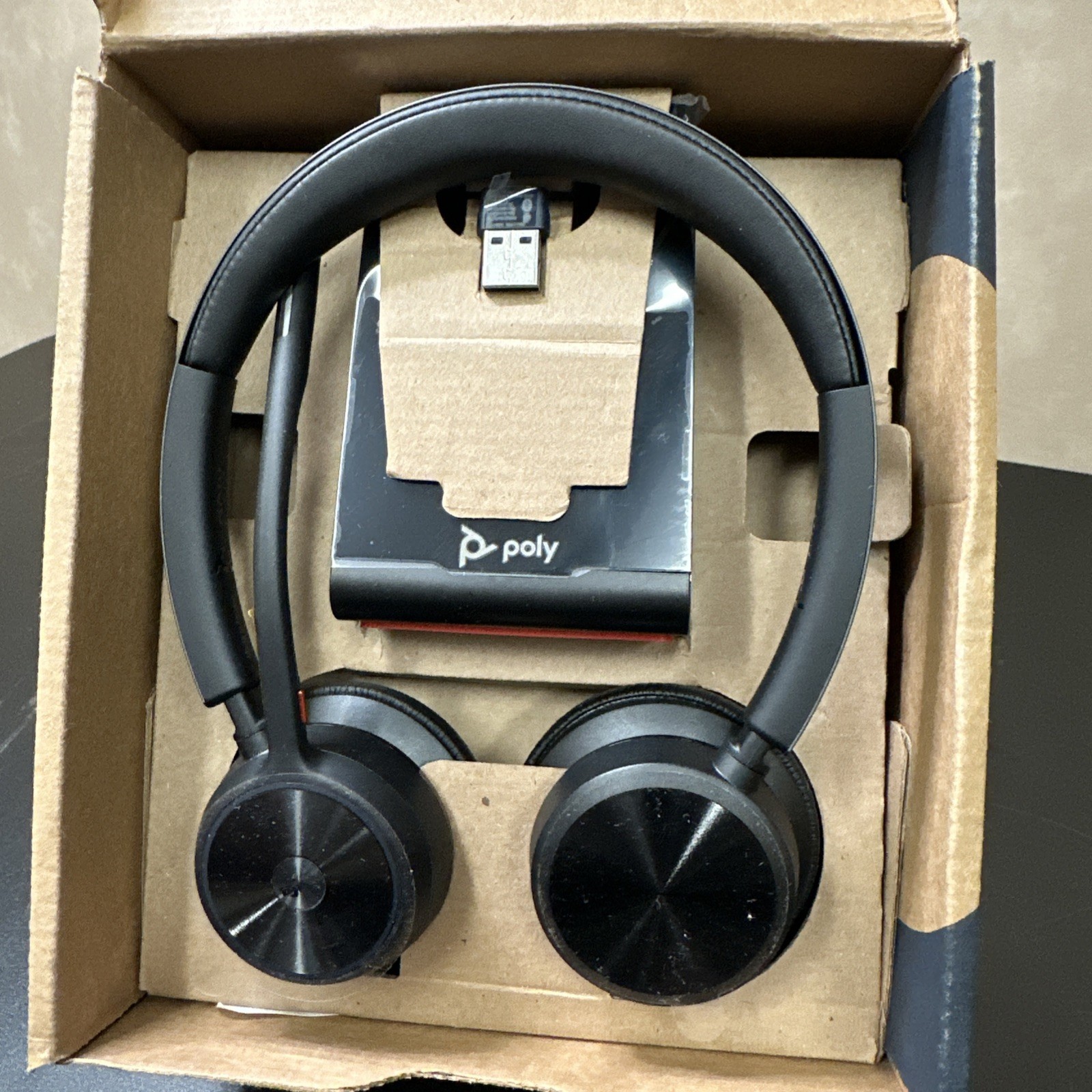 Poly Voyager 4320 UC Bluetooth Headset w/ Charging Dock