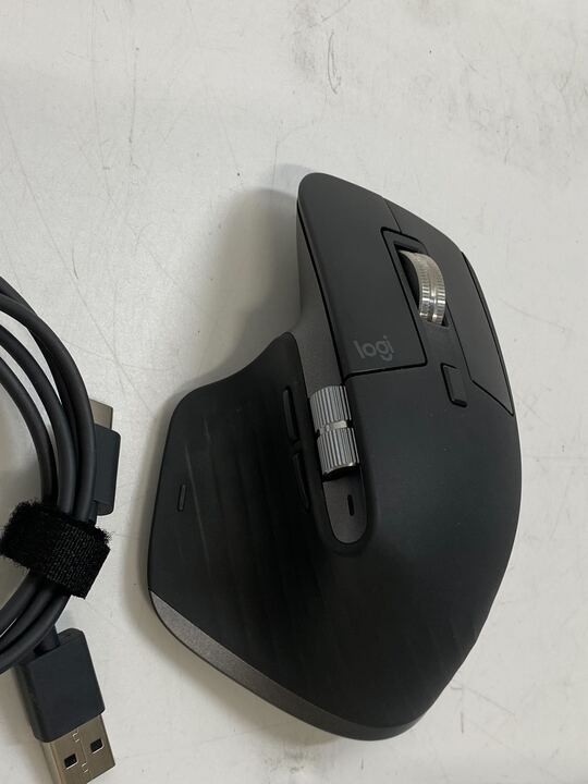 Logitech MX Master 3 Ergonomic Wireless Mouse USB-C Charging Graphite