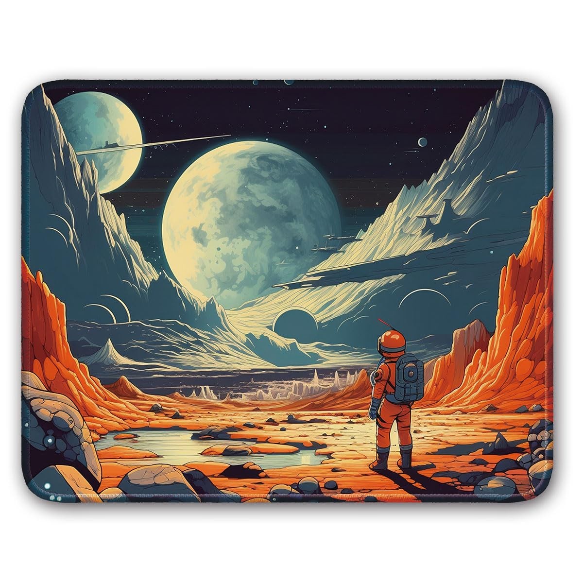 Flodirise Space Themed 26x21cm/10.3×8.3 inch, Design 1362