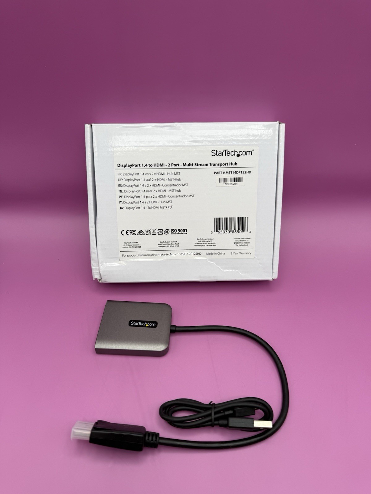 StarTech DP to Dual HDMI MST HUB (mst14dp122hd)
