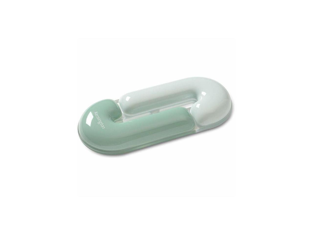 Kensington Duo Gel Wrist Rest – 0.71″ Height x 7.40″ Width x 3.27″ Depth – Green
