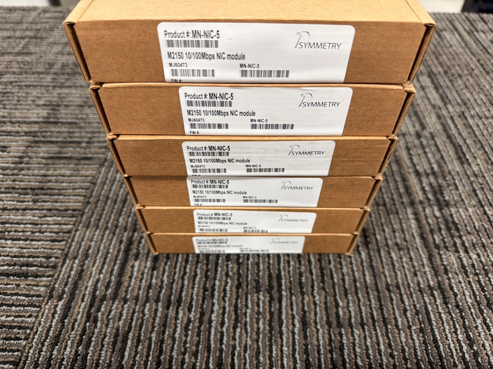 Symmetry MN-NIC-5 Network Interface Card | 10/100Mbps Ethernet for M2150 Systems