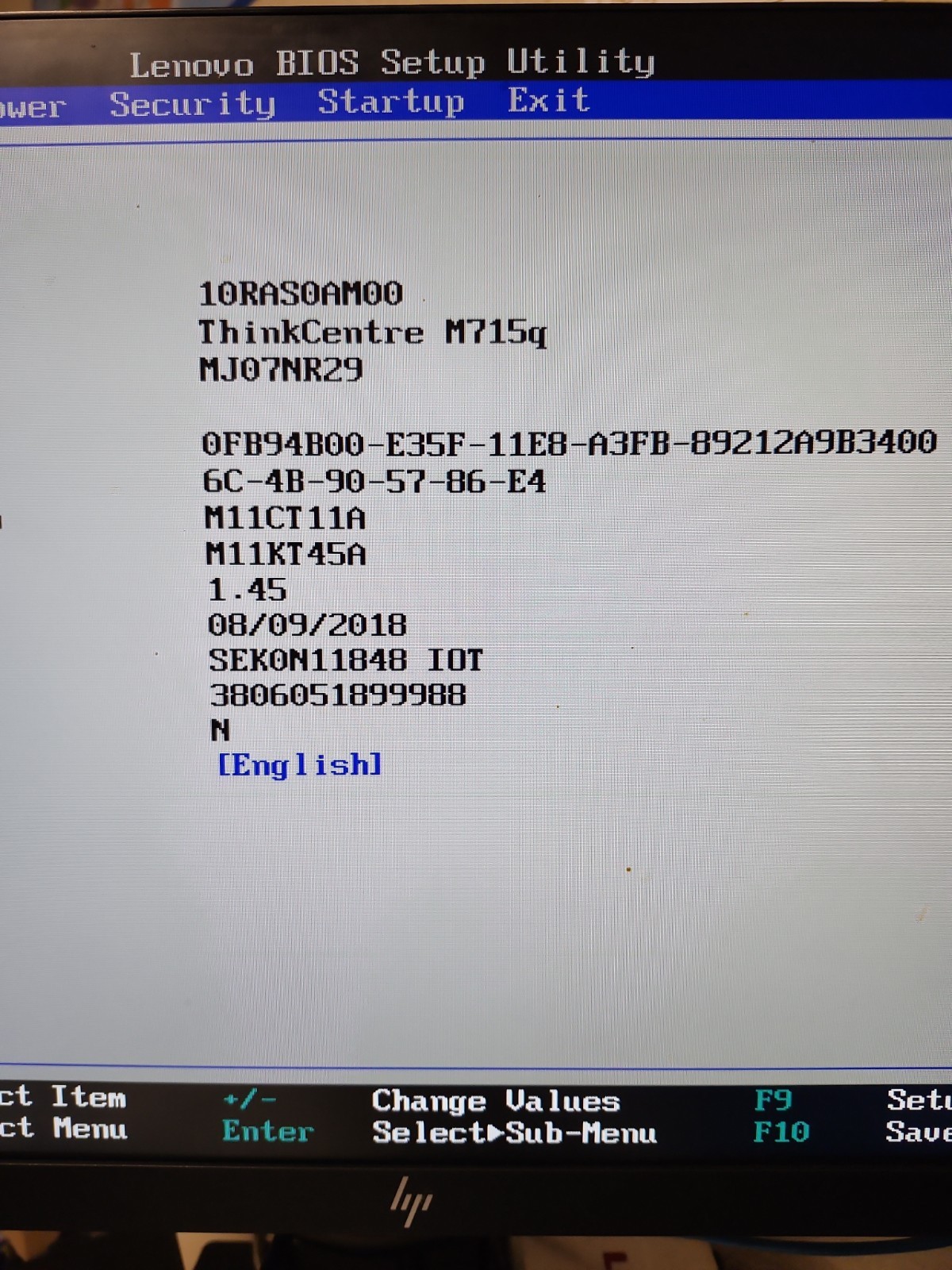 Lenovo ThinkCentre M715q AMD PRO A10-8570E@2.8GHz 8GB RAM 128GB SSD Win.11