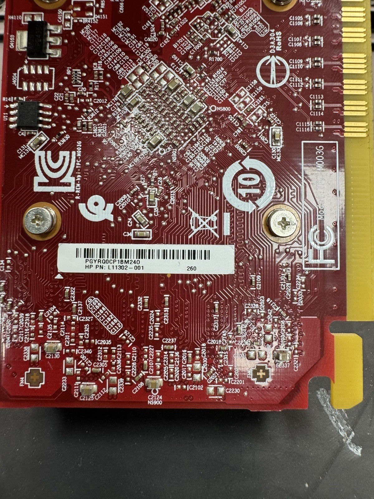 L11302-001 HP AMD Radeon R7 430 2GB PCI Express Dual Port Video Card LowProfile