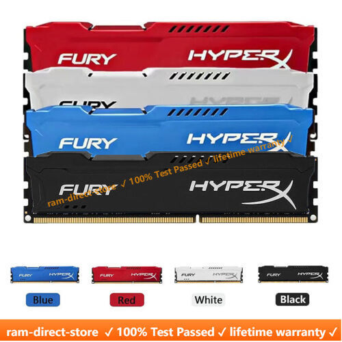 FURY DDR3 8GB 16GB 32G 1600 1866 1333 Desktop Memory RAM DIMM