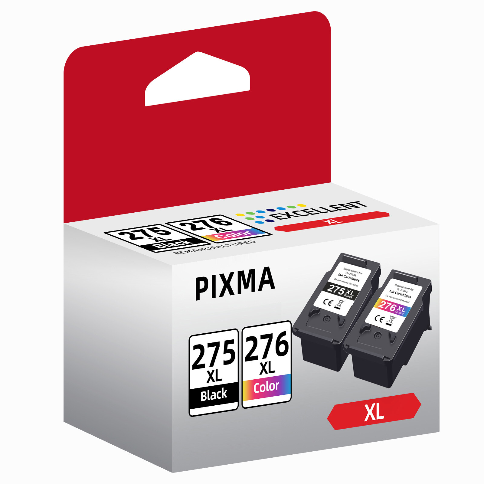 PG-275XL CL-276XL High Yield Ink Printer for Canon Pixma TR4722 TS3522 TS3520
