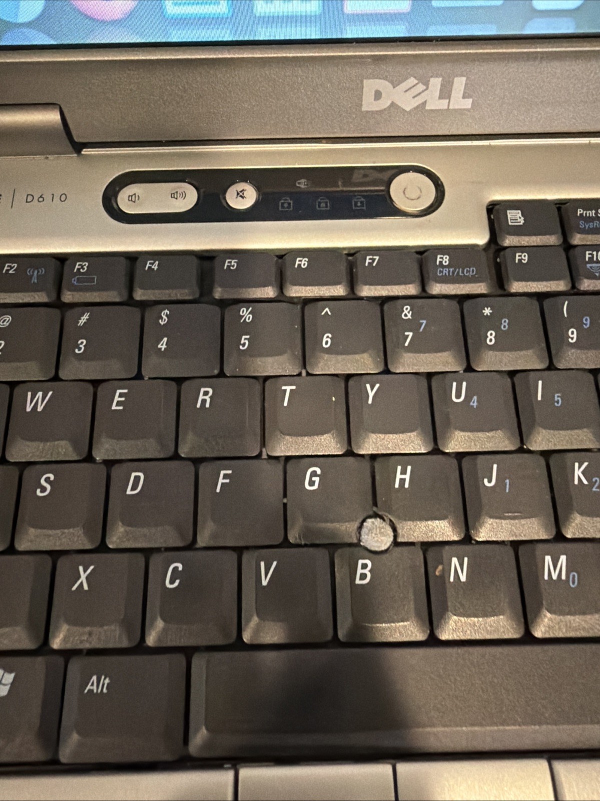 Dell Latitude D610 14” Laptop Intel Pentium M Processor Charger Working Computer