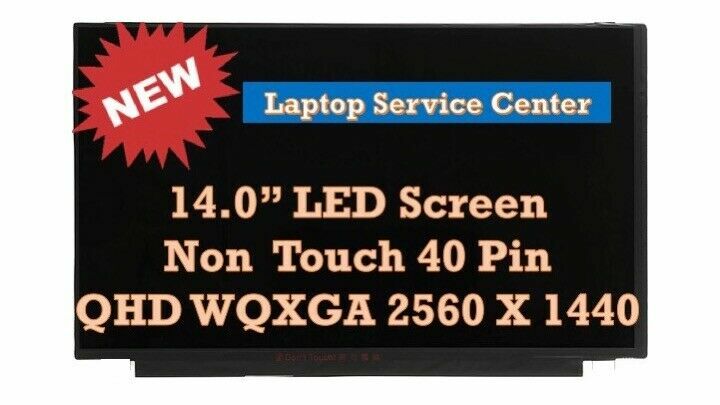 New Lenovo THINKPAD T480S 14″ IPS QHD IPS 2.4T LCD LED Screen P/N 00NY664