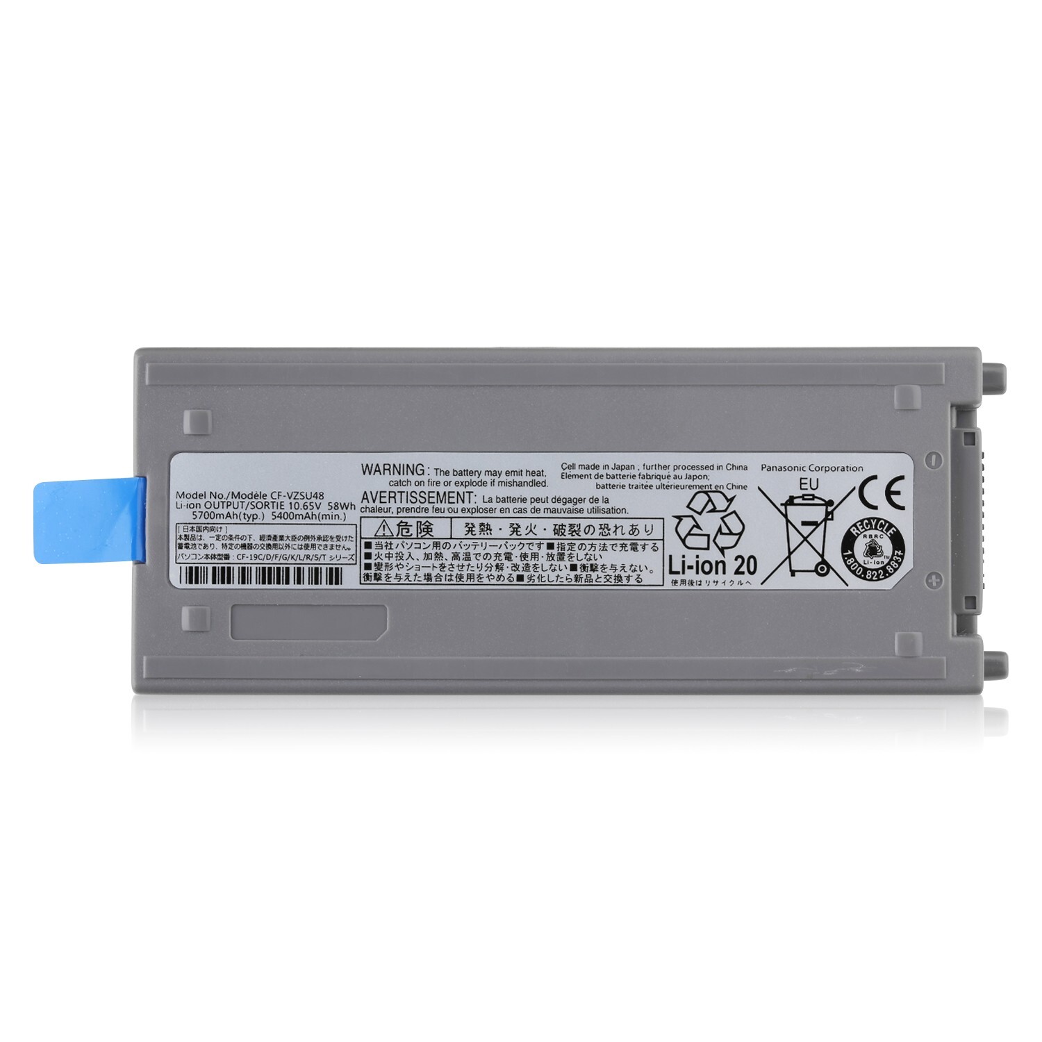 Genuine OEM CF-19 CF-VZSU48 CF-VZSU48U CF-VZSU50 Battery for Panasonic Toughbook
