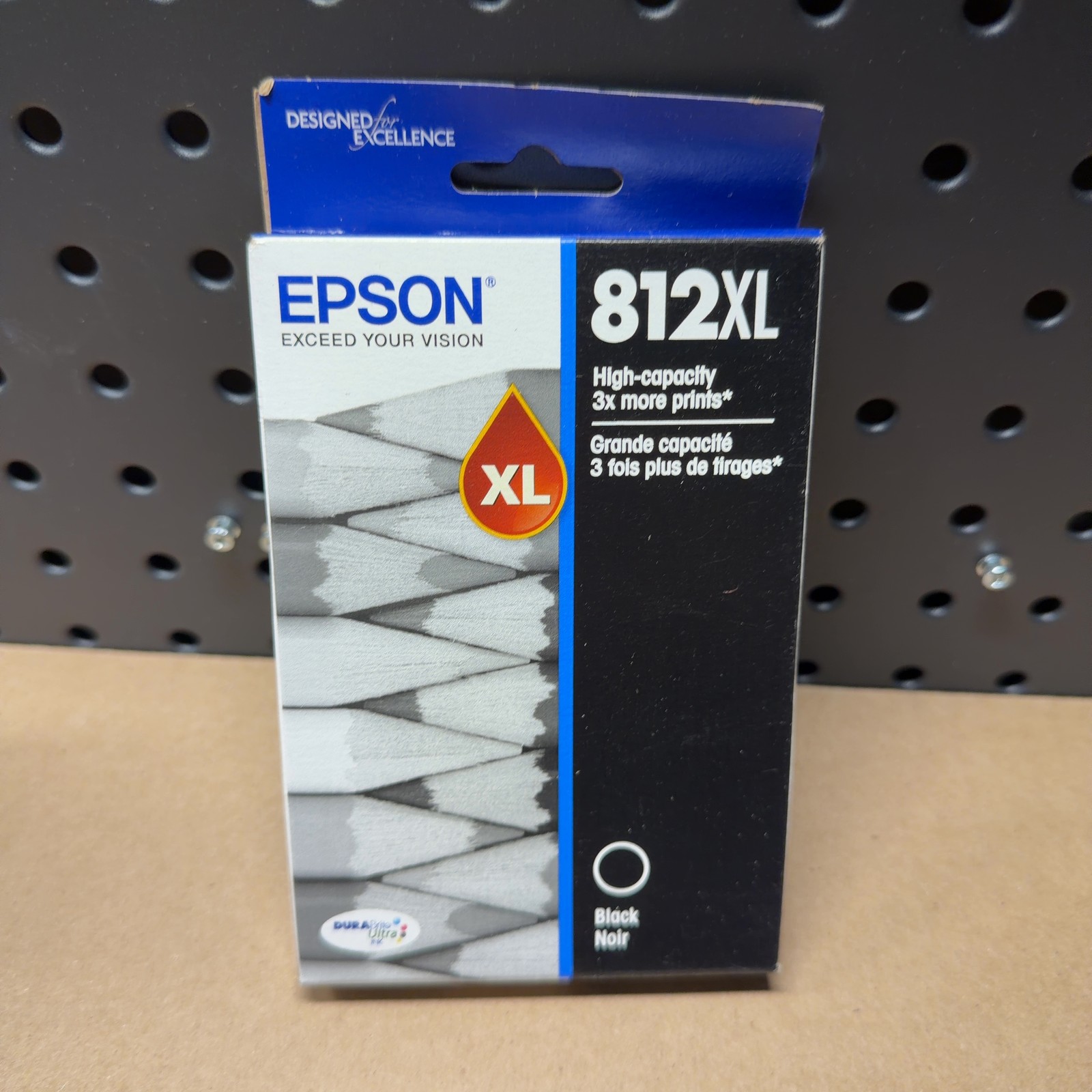 Epson 812 XL Black Ink Cartridge Workforce Pro WF-7310 WF-7820 WF-7840 EC-C7000