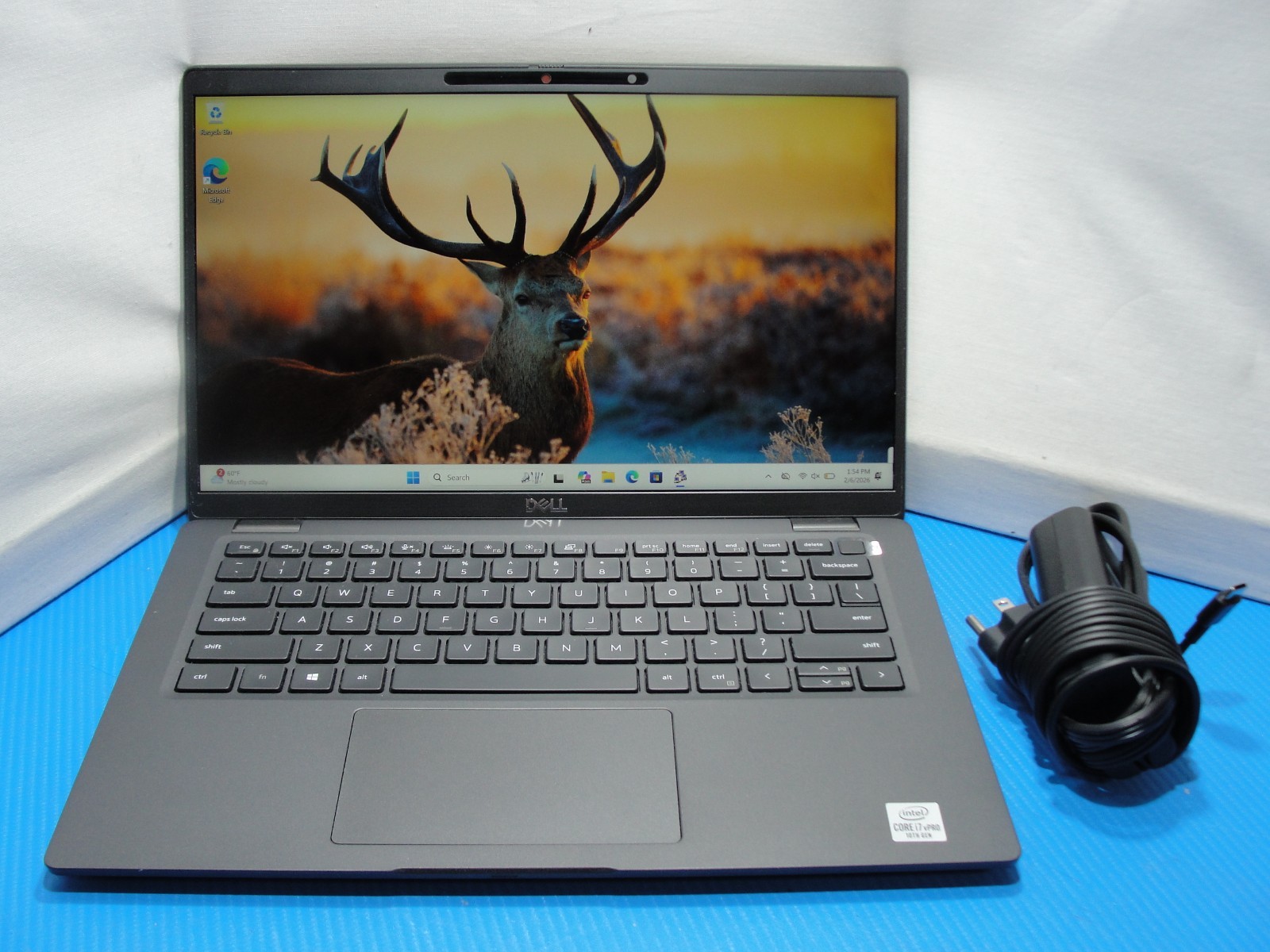 Dell Latitude 7410 14” FHD TOUCH i7-10610U 1.8GHz 16GB RAM 512GB SSD +Charger