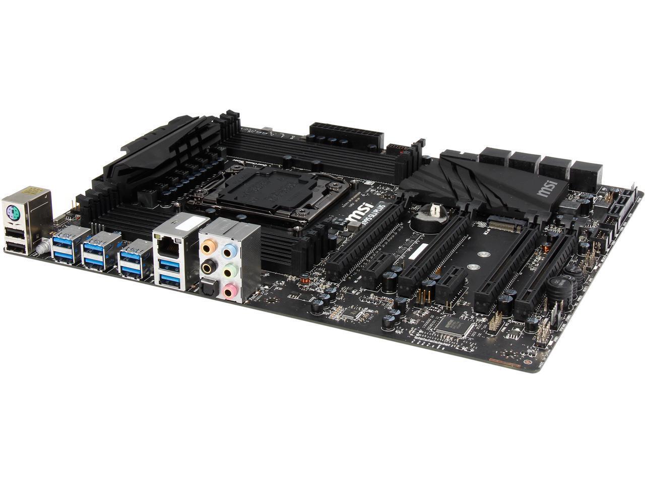 For LGA 2011-3 MSI X99S SLI PLUS Motherboard 8*DDR4 USB 3.0 Intel On-Board Audio