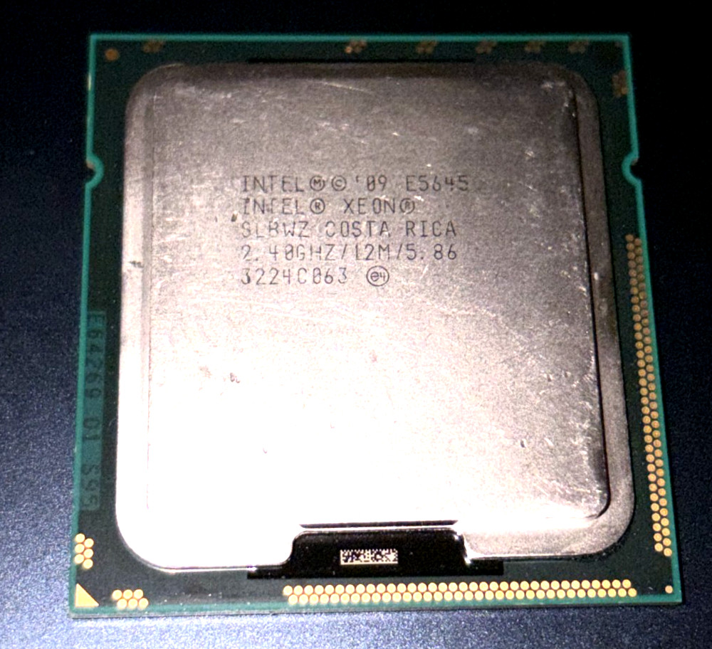 Intel Xeon E5-2645 6-Core 2.40GHz SLBWZ Tested CPU