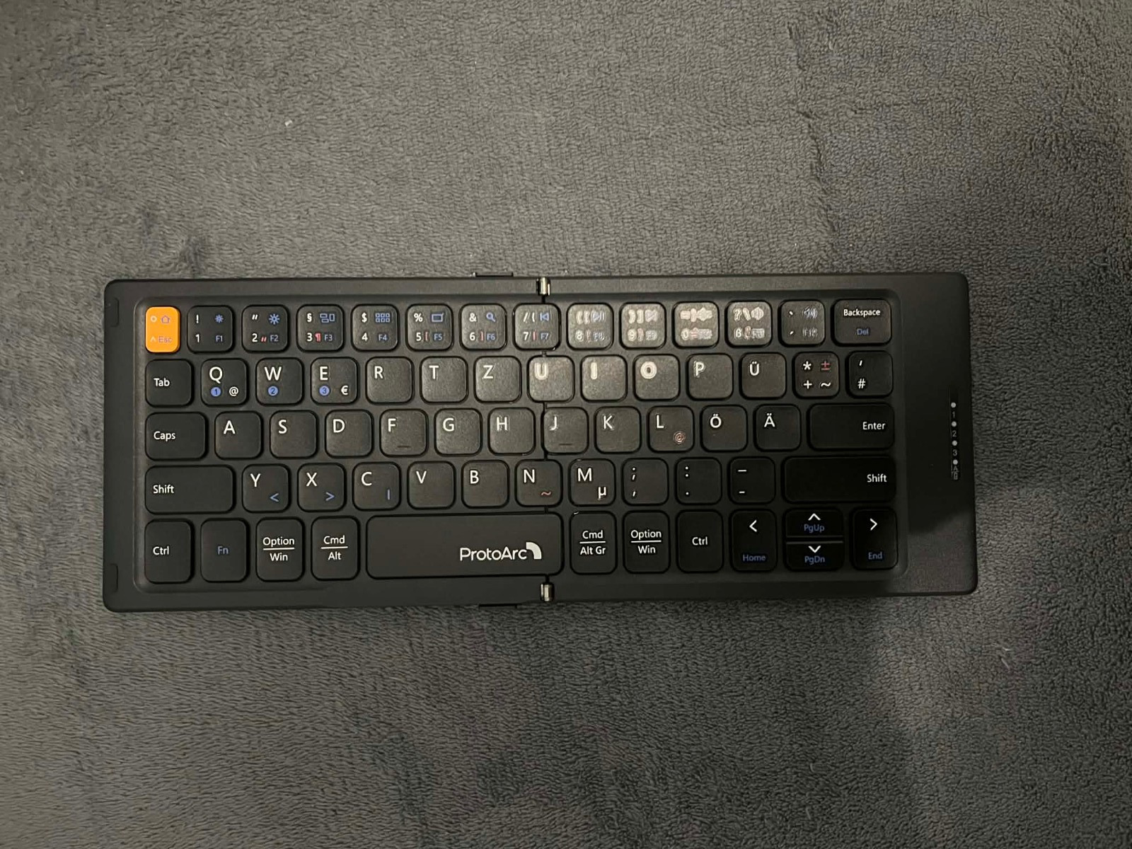 ProtoArc XK04 Foldable Bluetooth Keyboard | Triple BT | iOS Android Mac Windows