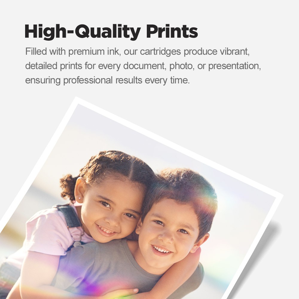 LD Replacements for HP 67XL HY Ink Cartridges: 3YM57AN Black & 3YM58AN Color 2PK