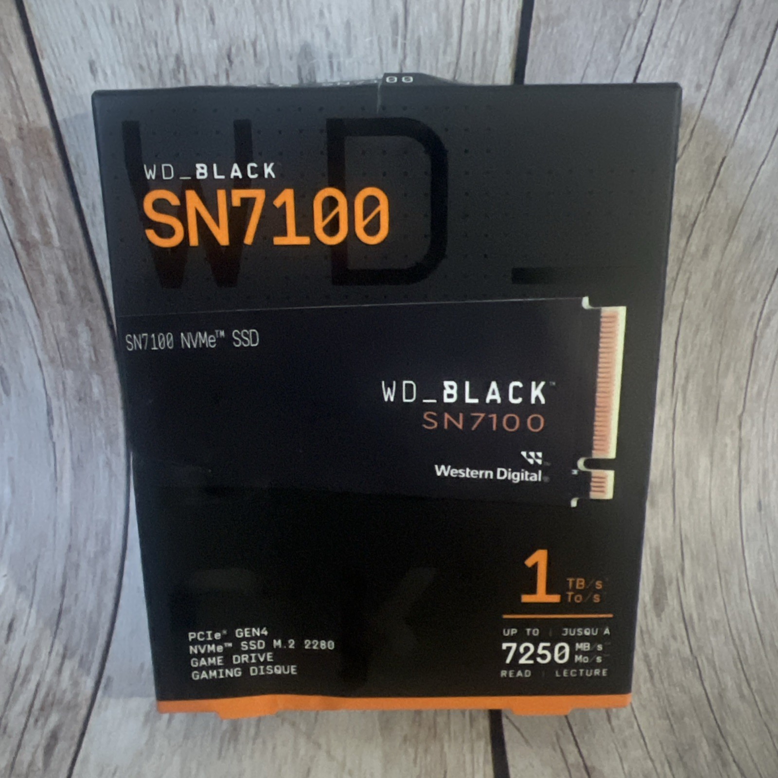 WD Black SN7100 1TB – 2280 NVMe PCIe Gen4 Internal SSD – NEW FACTORY SEALED