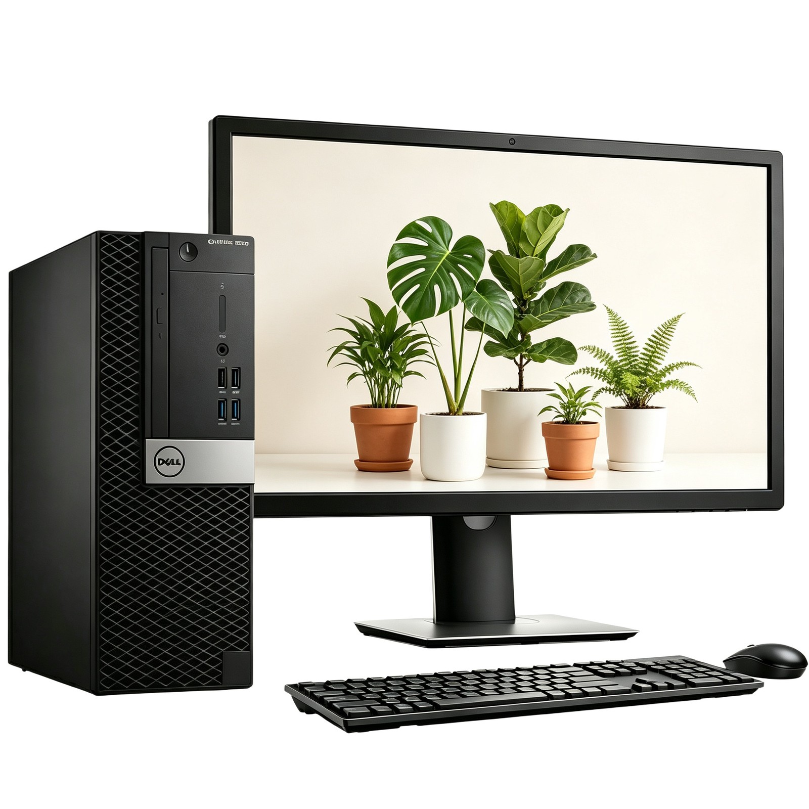 Dell OptiPlex 5050 SFF PC,Intel i7,32GB RAM,512GB SSD,Win11Pro,24”LED Monitor