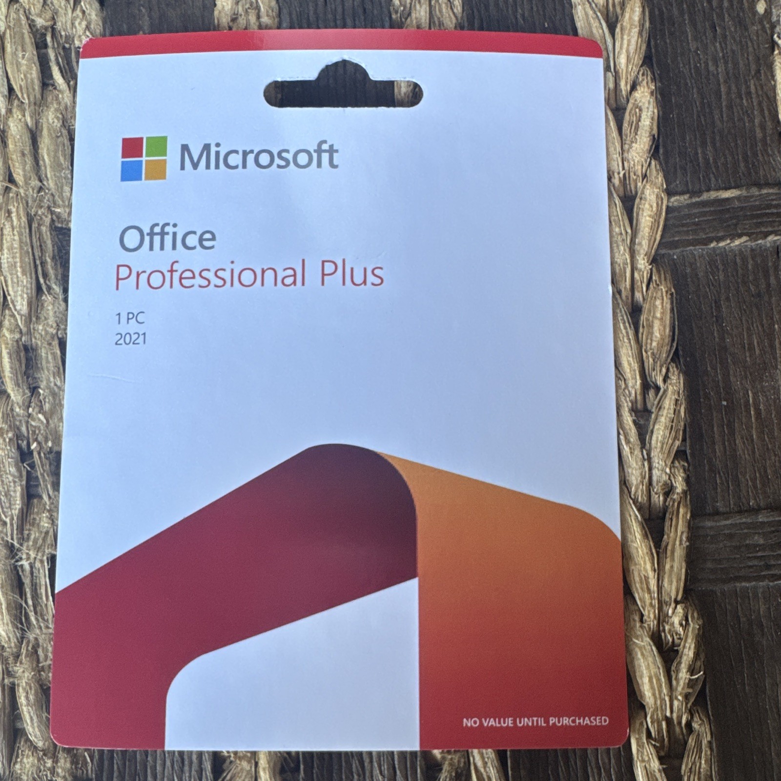 Microsoft Office Professional Plus 2021 Retail Product Key Card 1PC English