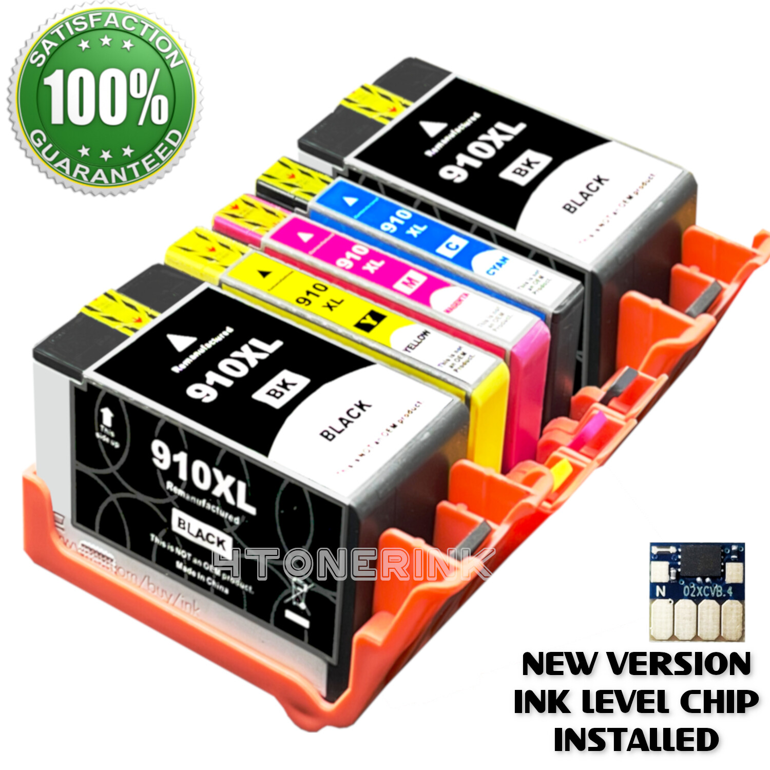 5PK 910XL Ink Cartridges for HP OfficeJet Pro 8010 8020 8022 8025 8028 8030 8035