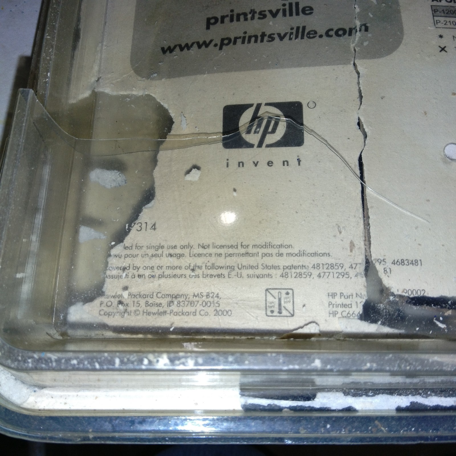 HP Inkjet Tri-Color Ink Cartridges 49 (51649A) Sealed (READ) Qty 2 Exp 11/2003