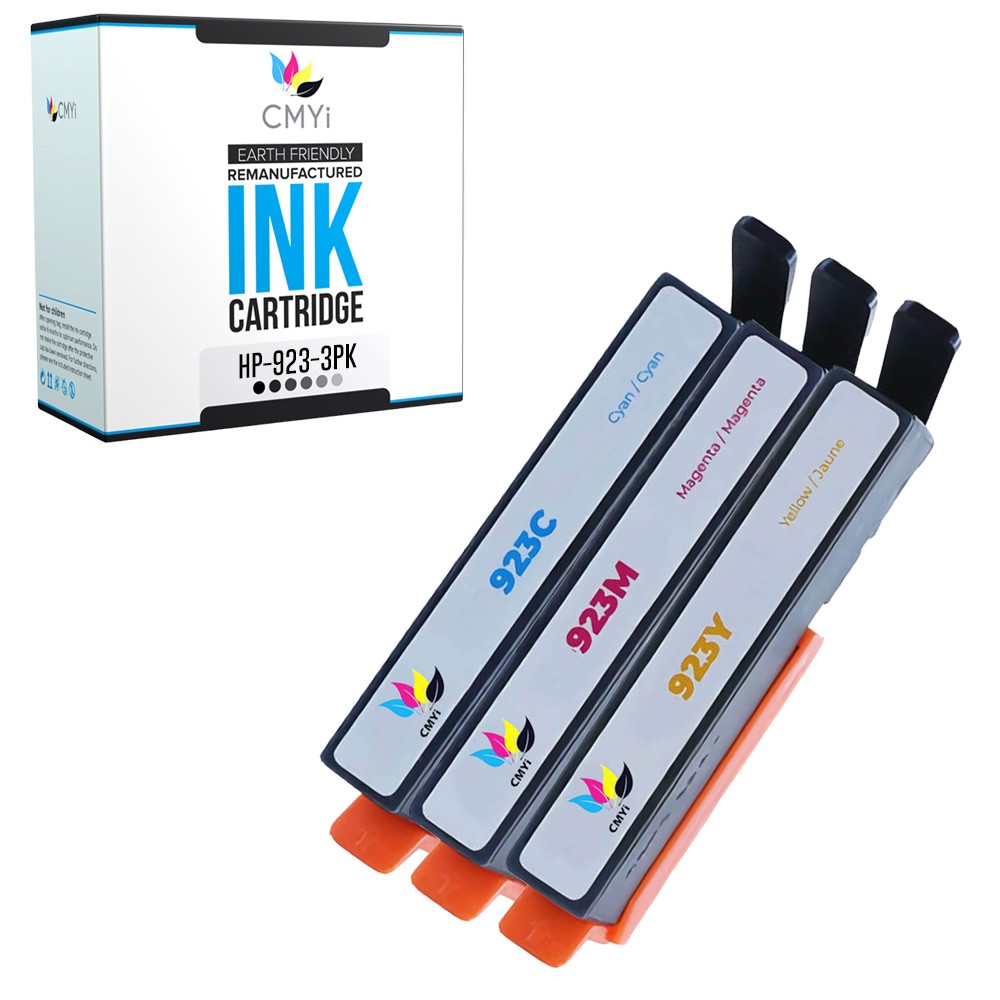Black Color Ink Cartridges Lot for HP 923 for OfficeJet