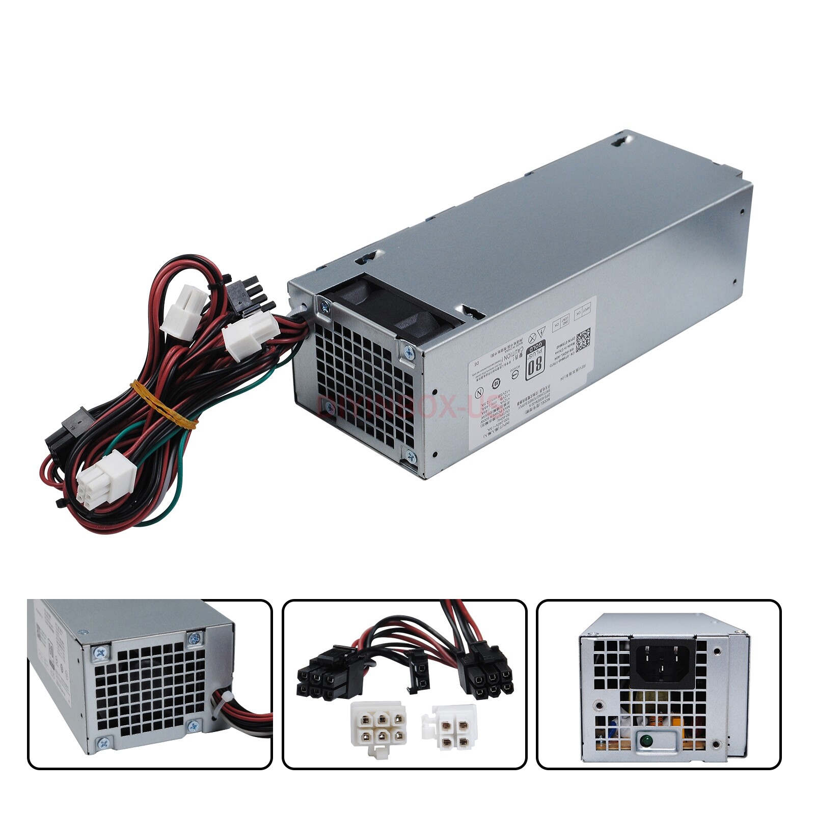 600w Power Supply PSU D500EPM-00 5K7J8 500 For Dell G5 XPS 8940 7060 5060 7080MT