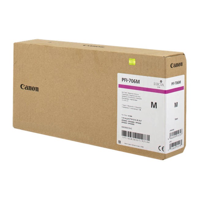 Canon PFI-706M Magenta Ink Cartridge