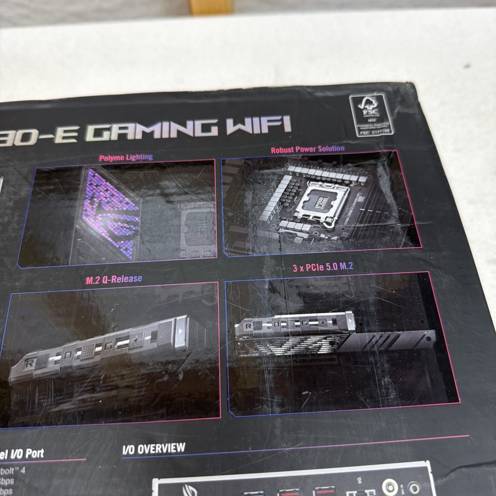 ASUS ROG STRIX Z890-E GAMING WIFI Intel® Z890 LGA 1851 ATX motherboard