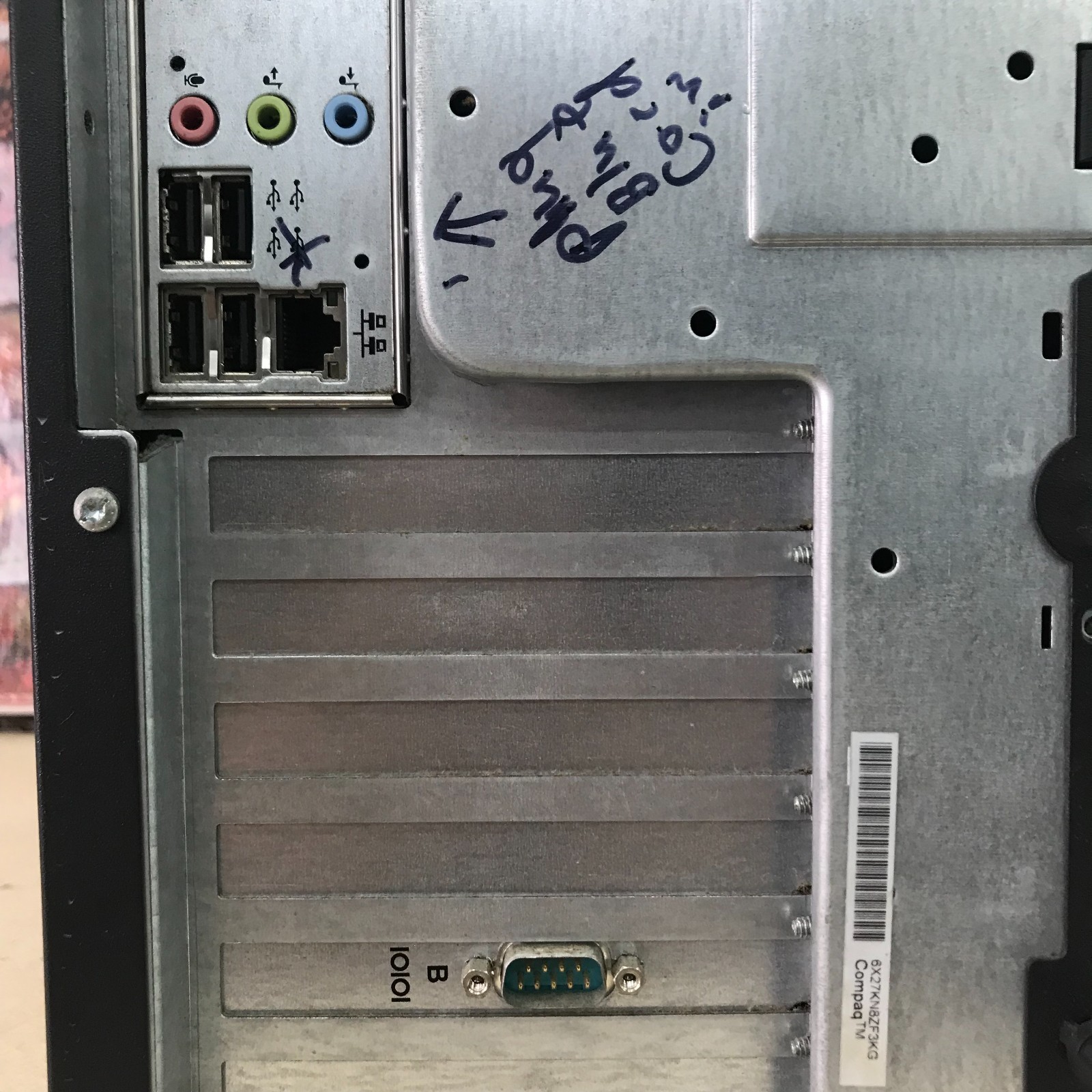 Compaq EVO ATX PC Retro Gaming Pentium 4 1.80GHz 256MB RAM (Windows XP Pro)