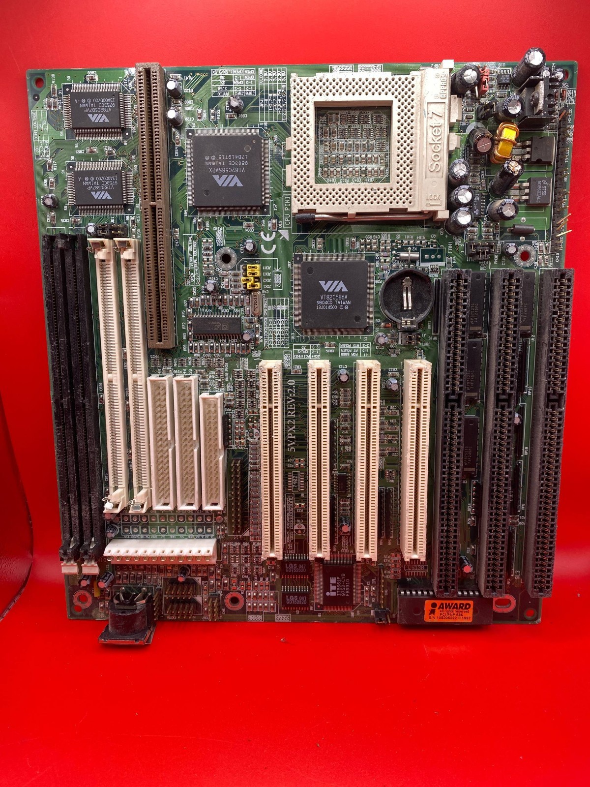 Via 5VPX2 Rev 2.0 Socket 7 Motherboard SKU 1614