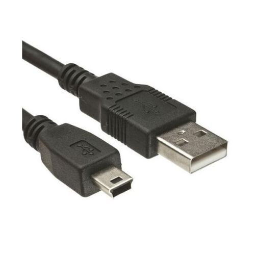 3 Feet Mini USB Cable USB 5-Pin to USB 2.0 Male Data Sync Charging Cord PSP GPS