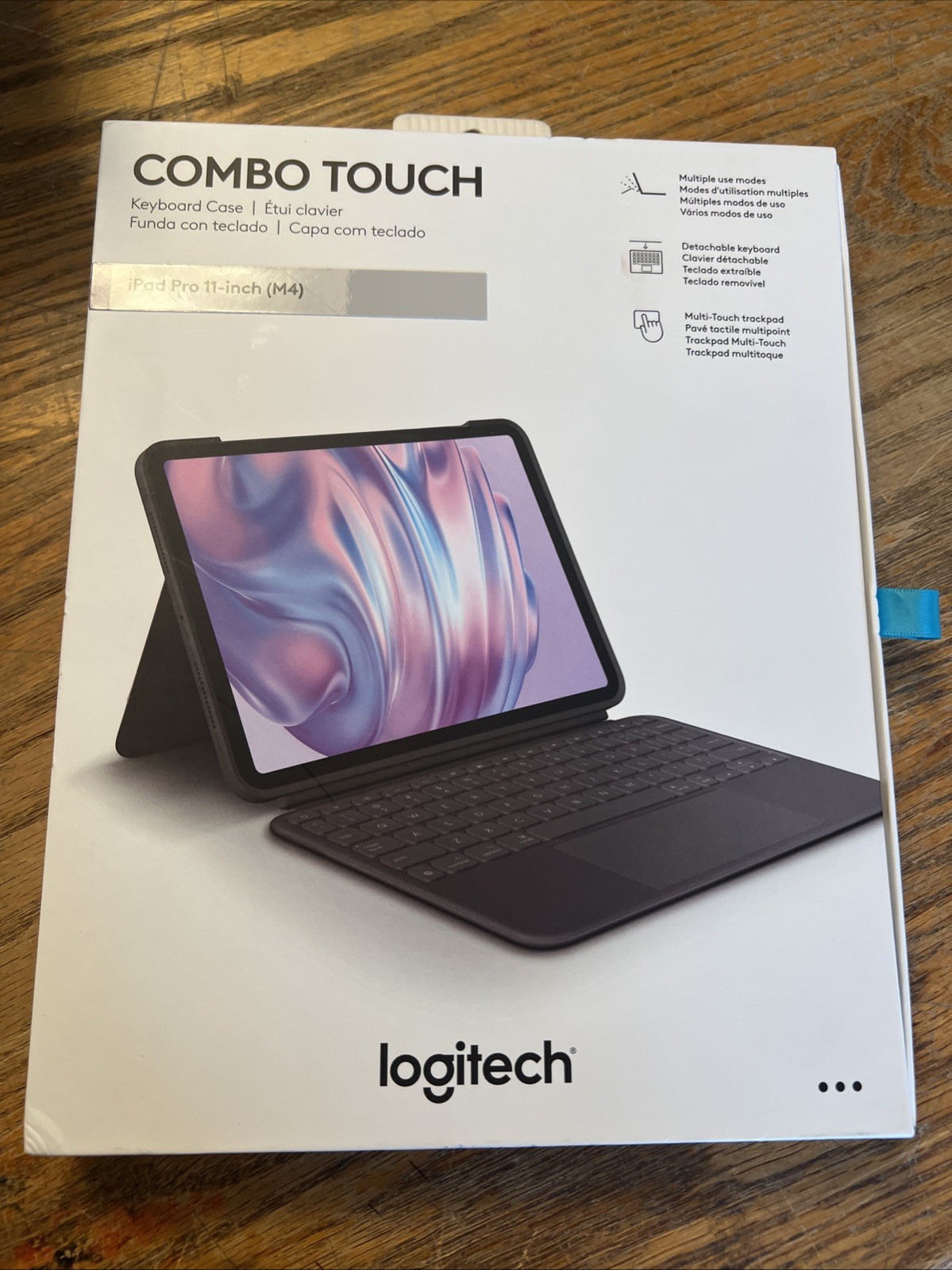 LOGITECH COMBO TOUCH KEYBOARD CASE FOR IPAD PRO 11″ M4 in Graphite BRAND NEW