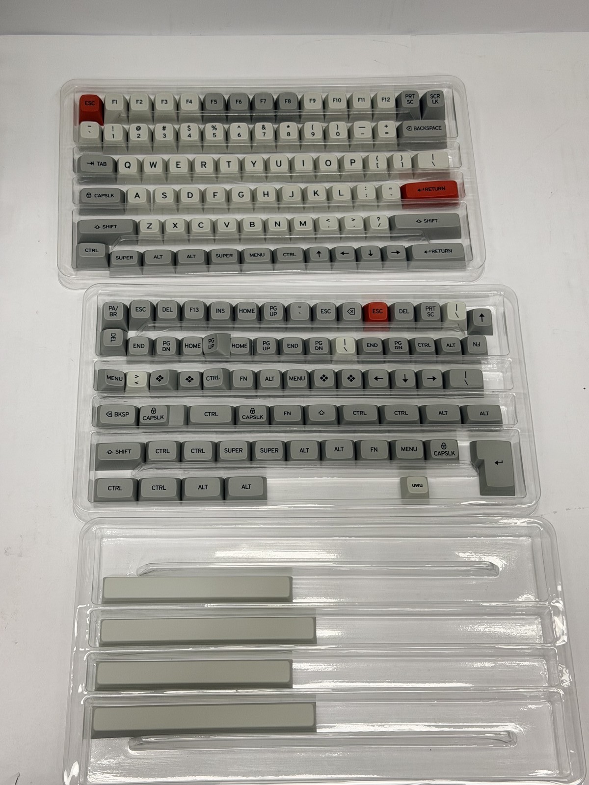 Drop MT3 DEV/TTY R3 Custom Keycap set Base Kit 60%|65%|75% keyboards – 154 keys