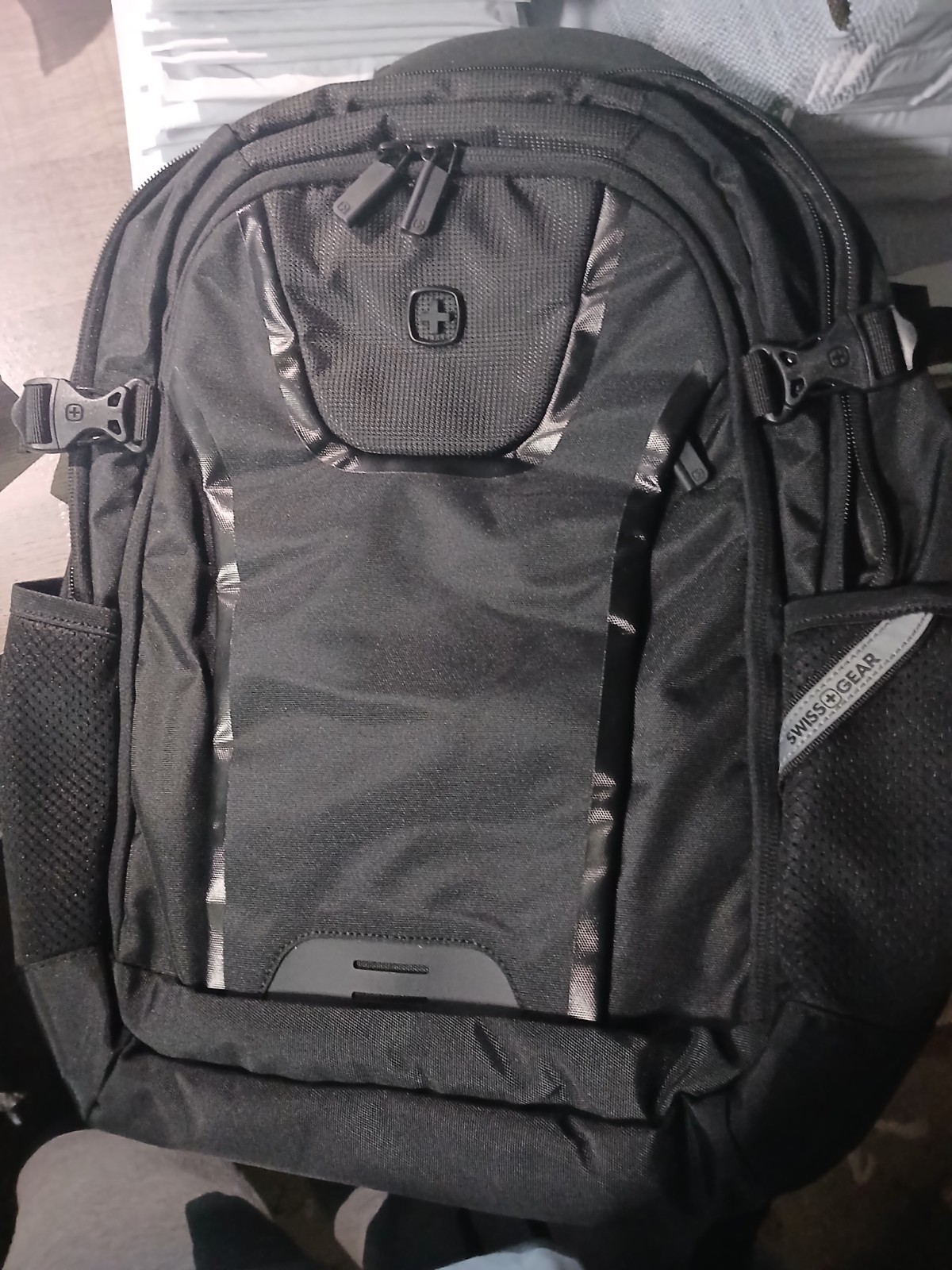 SwissGear Laptop Backpack in Black