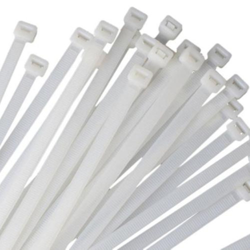 4″ Inch / 100MM White Nylon Zip Ties Cable Ties – 1,000 Pieces NEW
